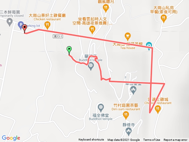 大崗山風景區健行