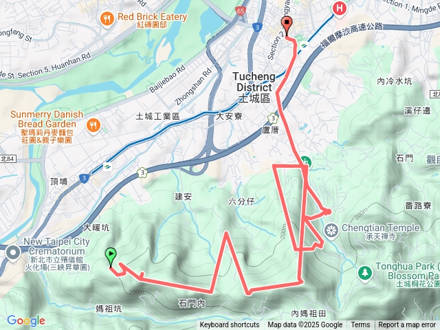 大暖尖山、火焰山
