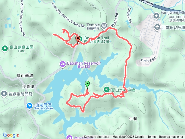 阿魯密趴趴造-寶山水庫10連峰預覽圖