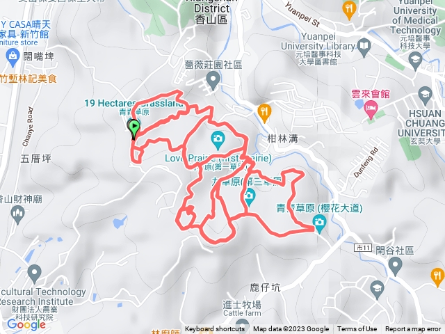 新竹市 青青草原步道