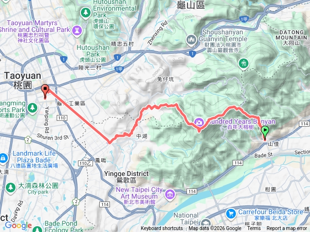 山佳到鳳鳴縱走