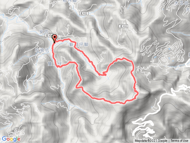 三峽鹿母潭山+獅仔頭山+粽串尖O型