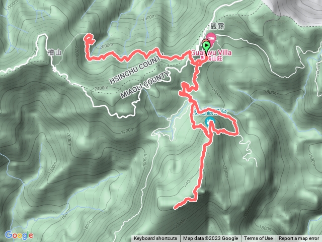 觀霧山莊 榛山 檜山巨木步道