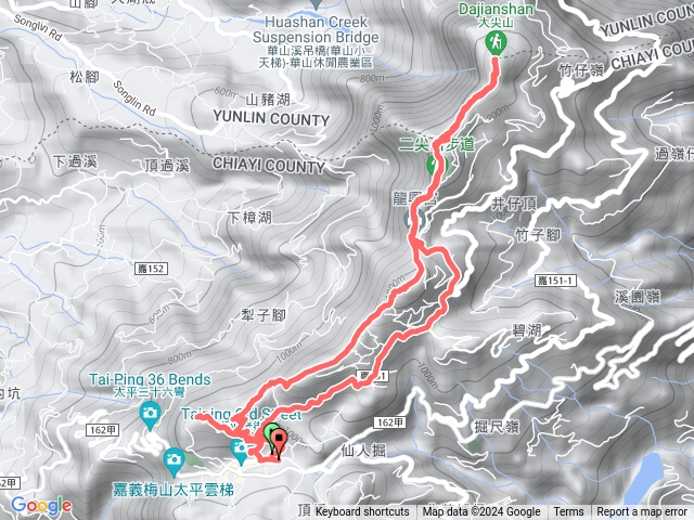 雲嘉五連峰