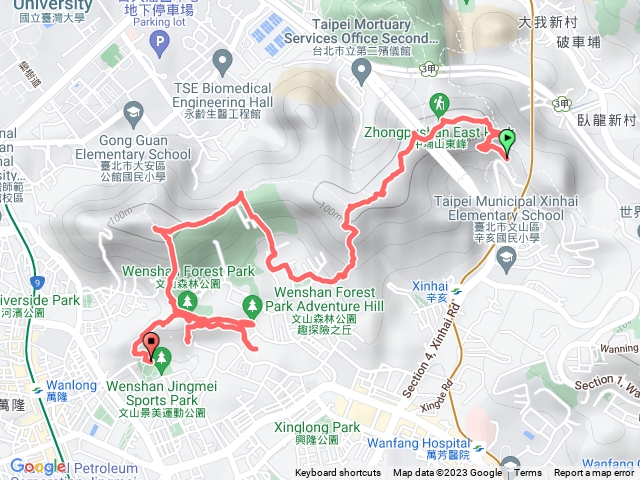 中埔山-芳蘭山-蟾蜍山-文山森林公園預覽圖