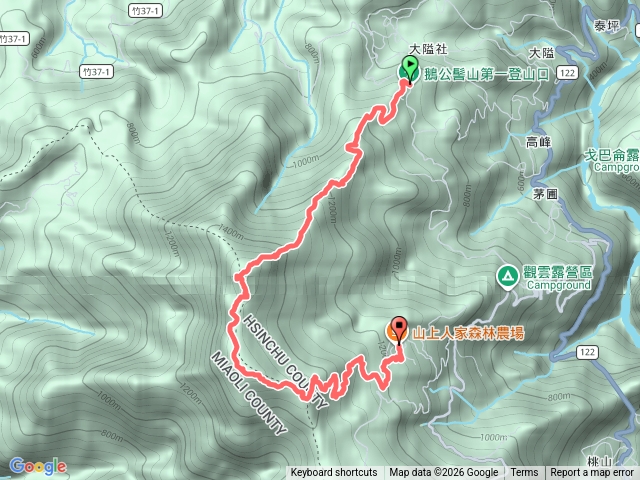 鵝公髻山一上三下