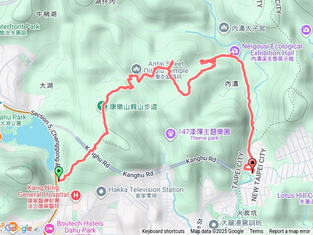 康樂山明舉山縱走預覽圖