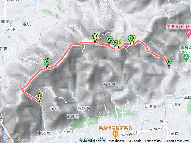 茶姜月縱走2023／2／15