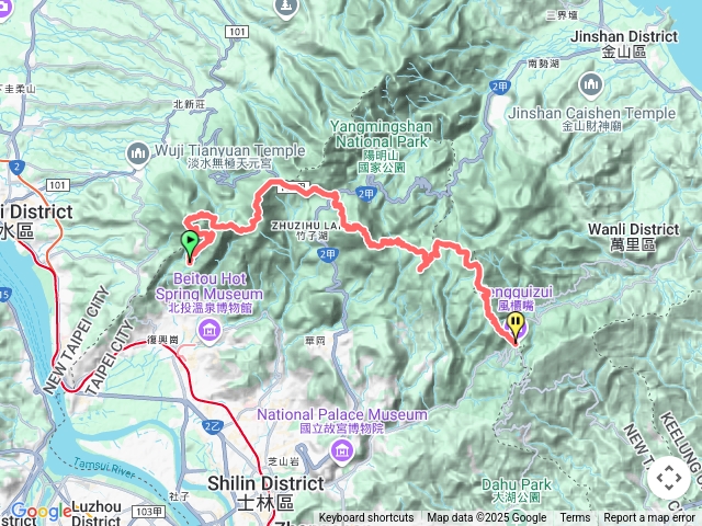 陽明山十連峰縱走