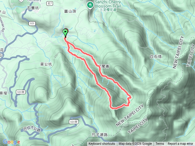 20260412小觀音山北西北稜+大屯溪古道O型預覽圖