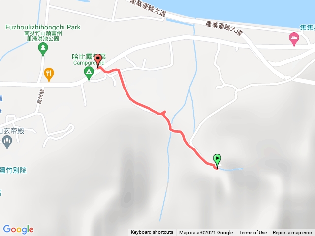 竹山 富州瀑布