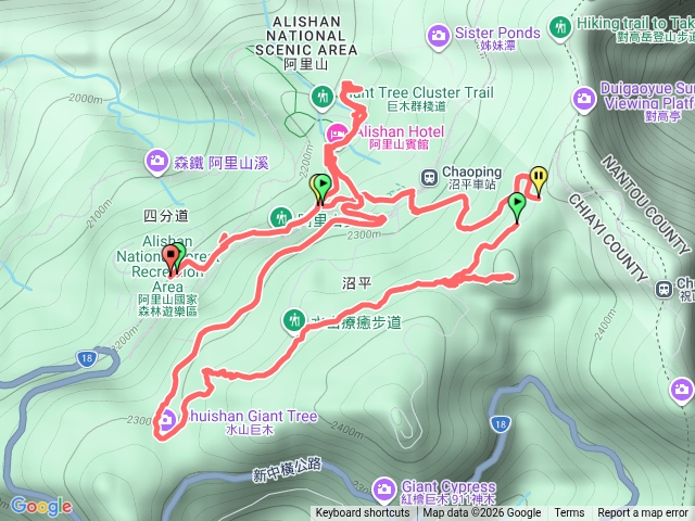 阿里山觀日步道走台灣難抵極下水山療癒步道至受鎮宮