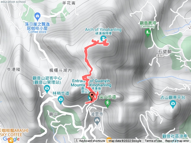 台北-觀音山-硬漢嶺