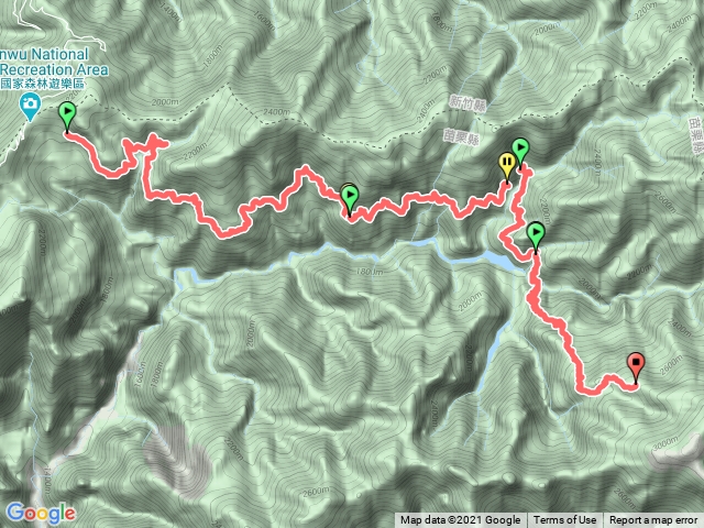 大霸線-登山口-九九山莊