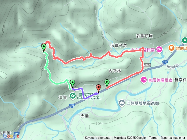 2025.12.14雙溪彎穹越嶺路～武山採礦山腰路～武山炭坑遺址～后番子坑保甲路0行