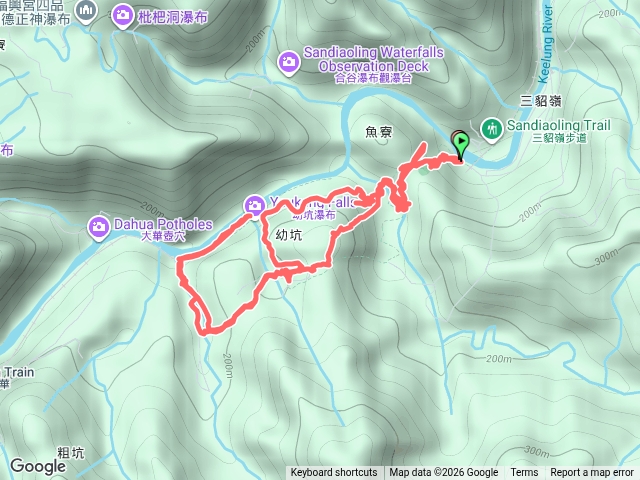 幼坑古道原路來回預覽圖