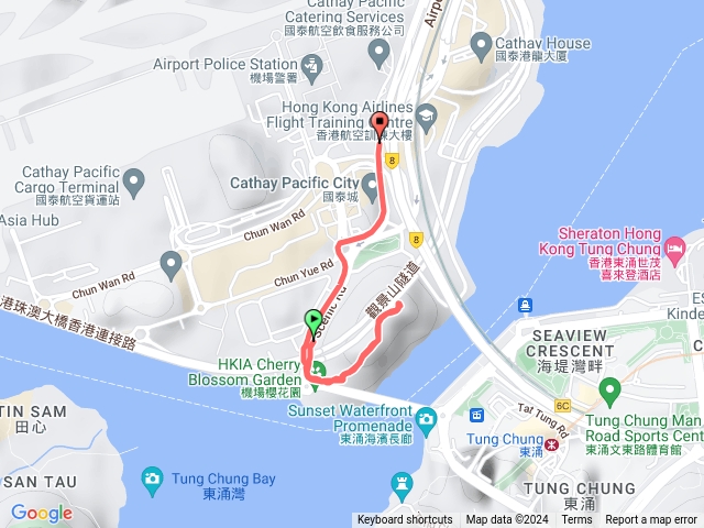 香港機場景觀山