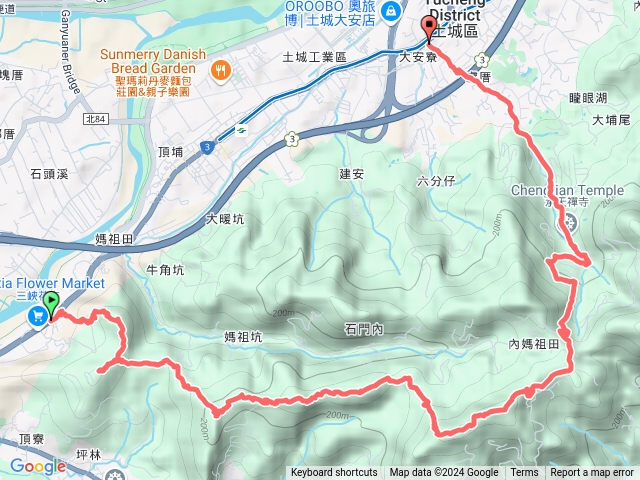 三峽長壽山 - 承天禪寺- 永寧捷運站預覽圖