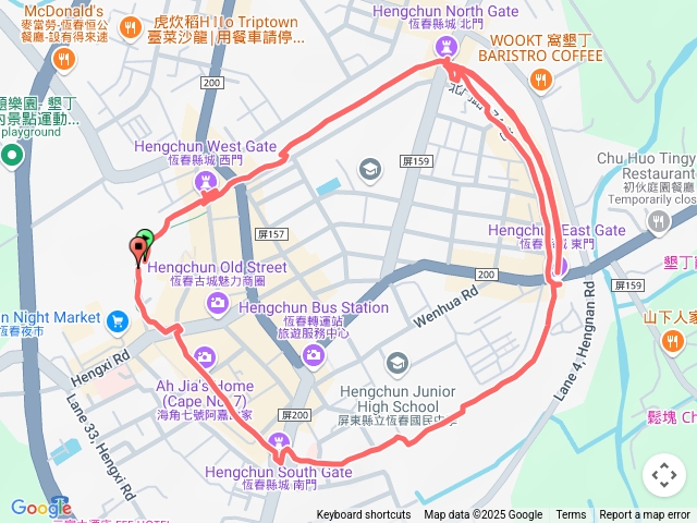 恆春古城門縱走