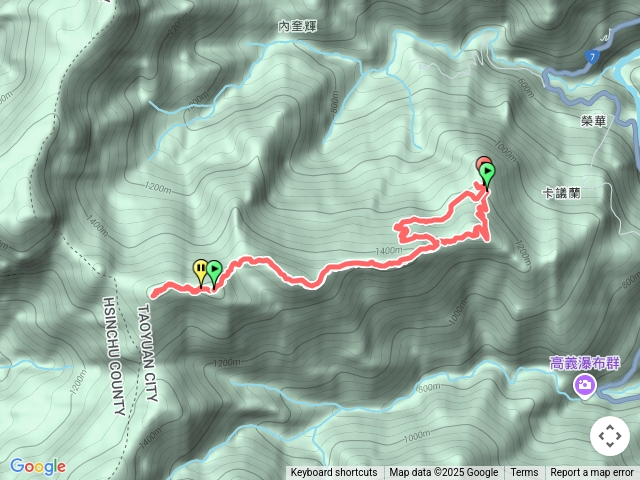 20250309 復興防列區山內鳥嘴山東稜預覽圖