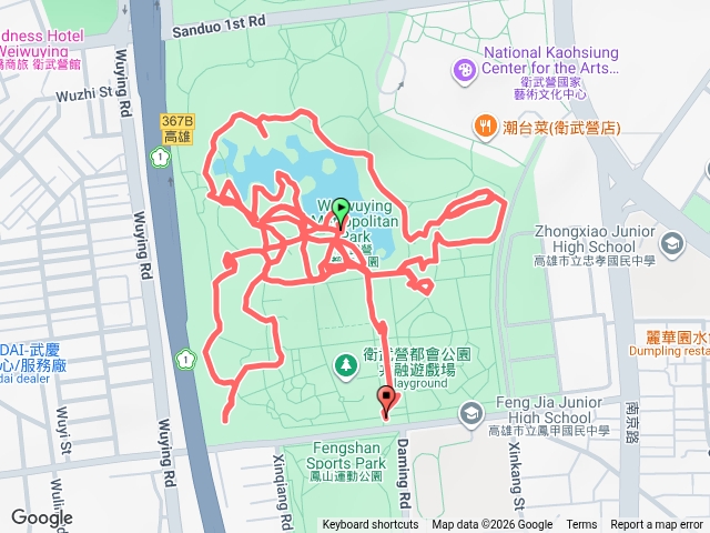 衛武營單車騎行