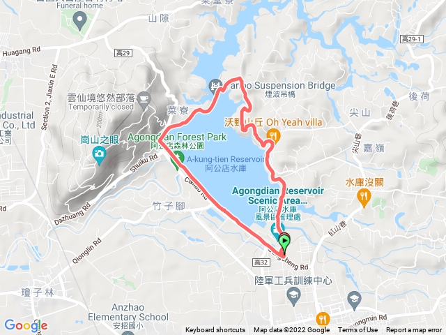 阿公店水庫環湖步道
