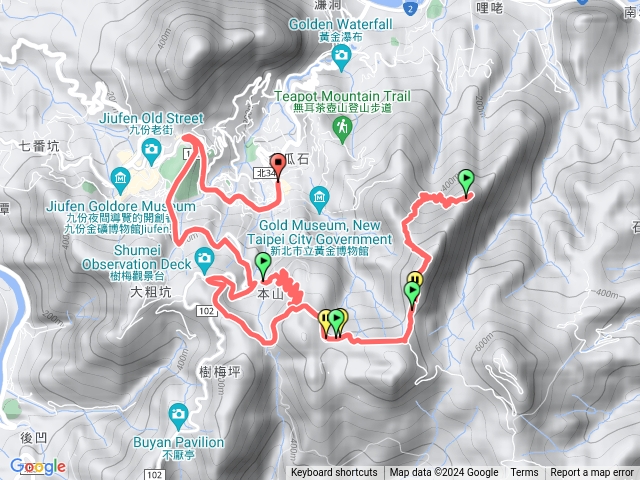 黃金盛典．金瓜石藝術縱走黃金盛典．金瓜石藝術縱走-半屏山線202408111802