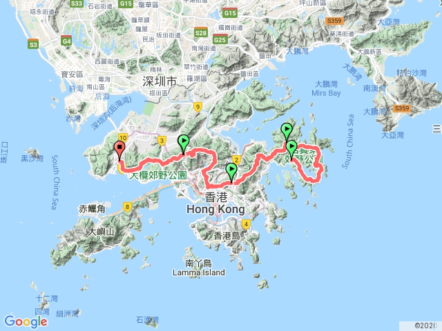 香港-麥理浩徑100K-20180127