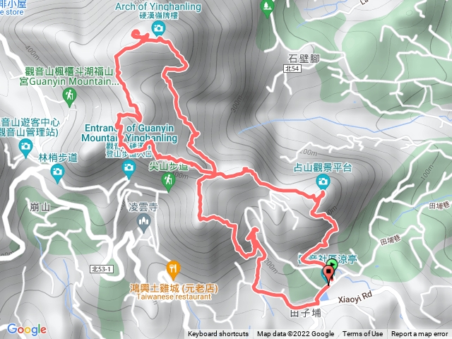 八里觀音山 - 8字連峰