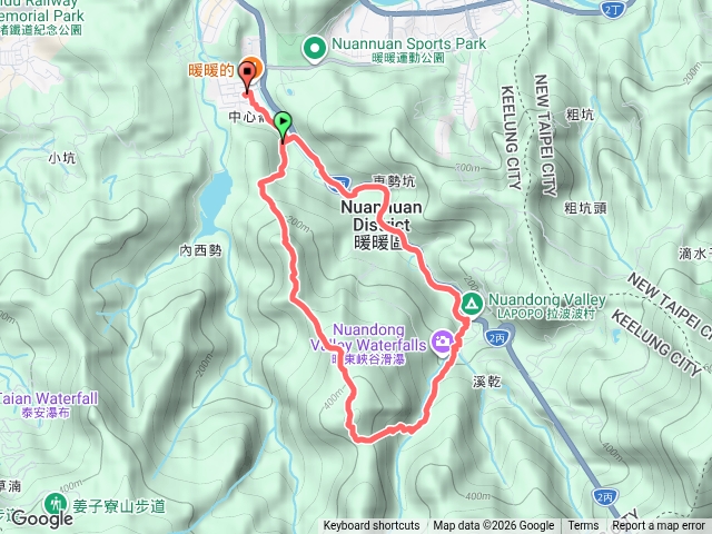 20260829暖暖-寫意山水站-來福宮-觀音湖山-東勢坑山-東勢大崙-消墾嶺古道-暖東峽谷O行