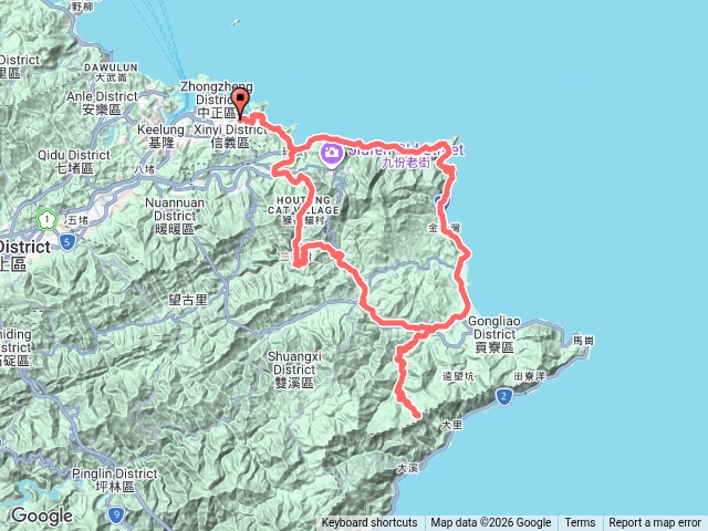 單車貢寮桃園谷東北角海岸預覽圖