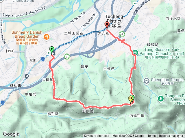大暖尖山-火焰山縱走預覽圖