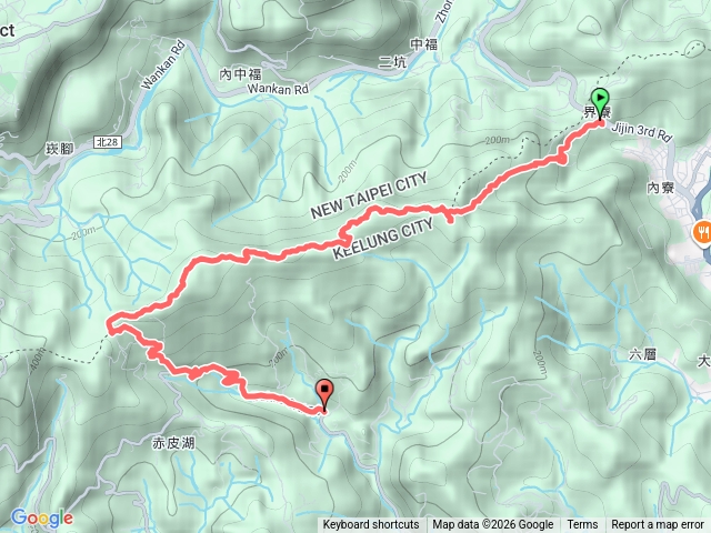基隆市界-三界山-開眼尖山-營舖遺址-苓蘭生態農園