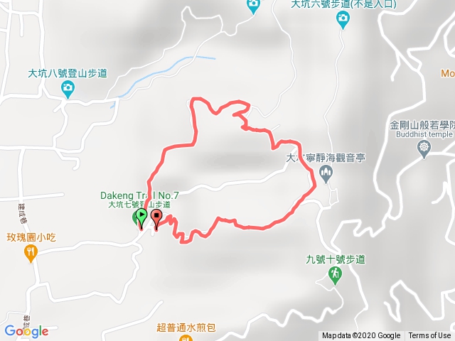 大坑。7上6下(平和步道)