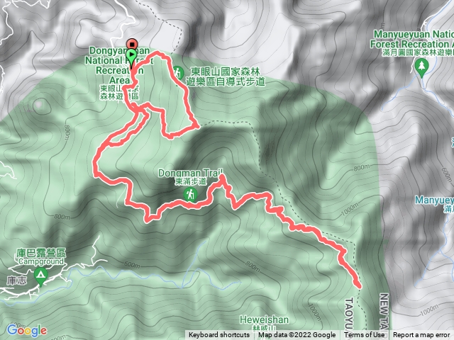 東眼山+東滿步道