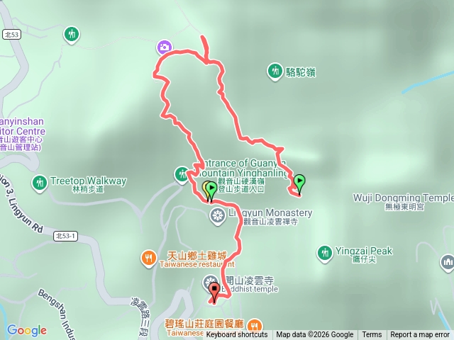 觀音山健行