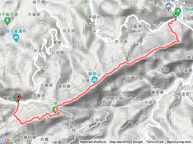 2022/3/13筆架連峰+二格山