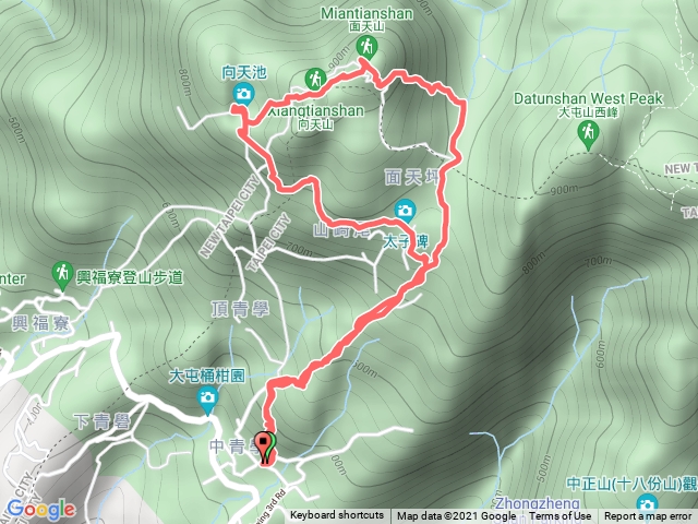 大屯火山系 - 向天池、向天山、面天山