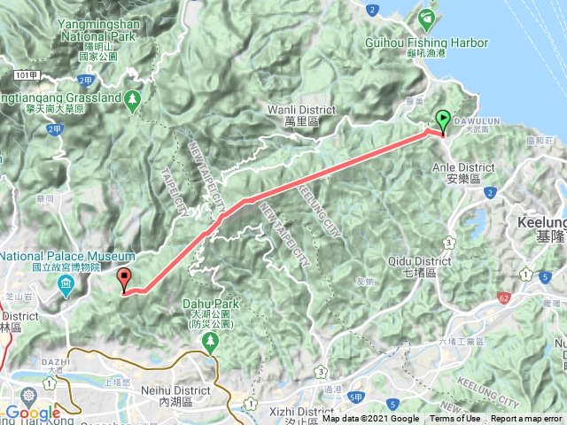 20210226-界寮縱走 :基隆界寮起登->劍南捷運站