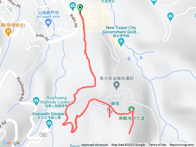 金瓜石 本山礦場 黑肉坪 無敵海景