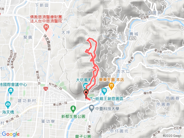 台中大坑 10→6→8→7→9-1 步道O行