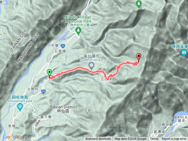 禁地巷_五指寮林道至行車終點