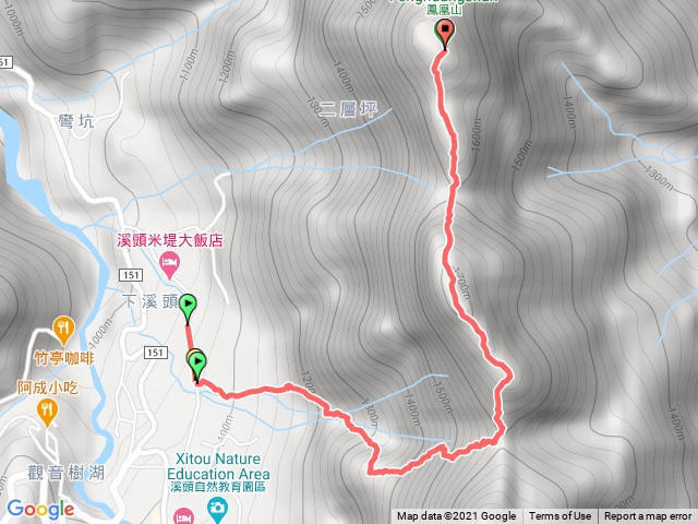 溪頭鳳凰山步道20210413