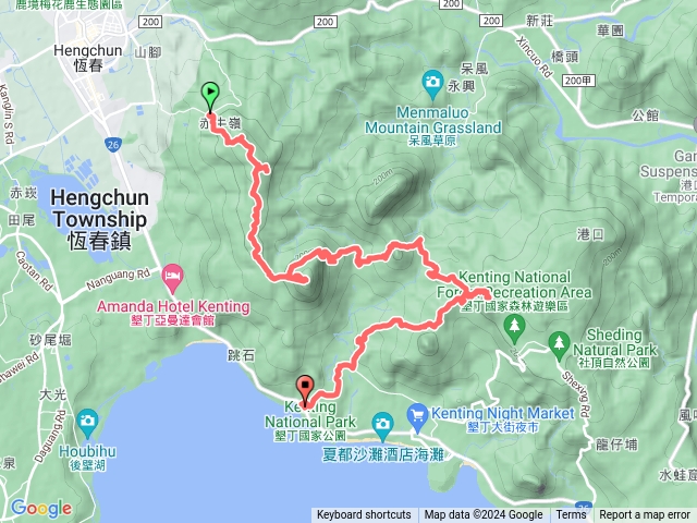 恆春大縱走