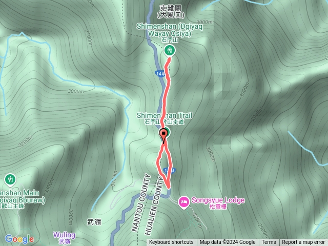 合歡尖峰+石門石門停車場預覽圖