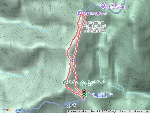 1140817發發合歡南峰快閃