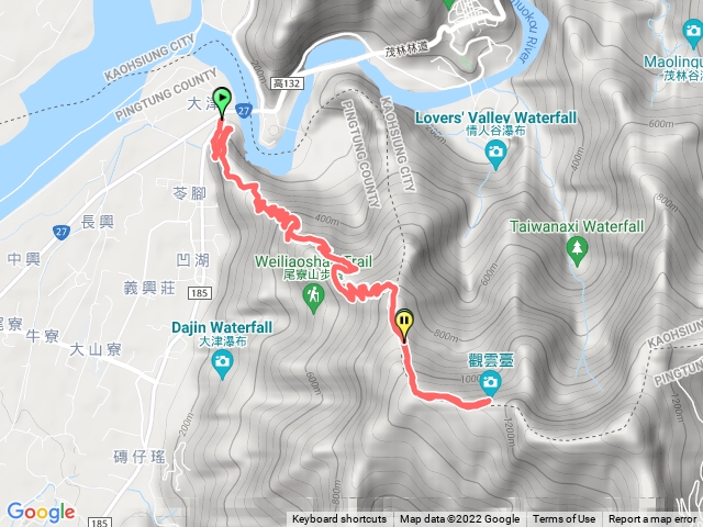 尾寮山登山步道