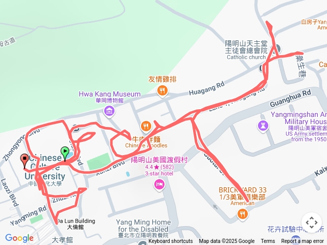 文化大學通識實地調查