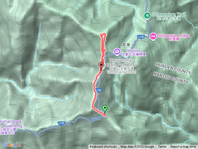 2025.08.10合歡南峰+主峰