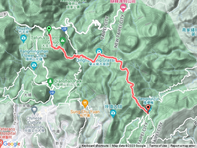 台北大縱走第三段